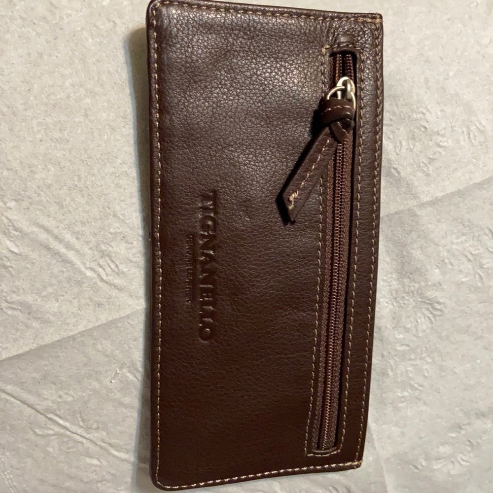 Tignanello glove leather Credit Card holder insert